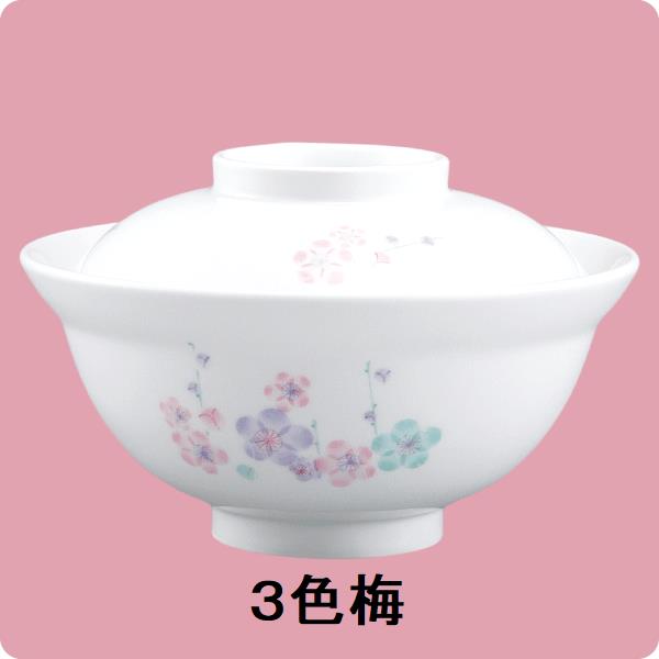 ニ・3　飯丼(蓋)（3色梅）