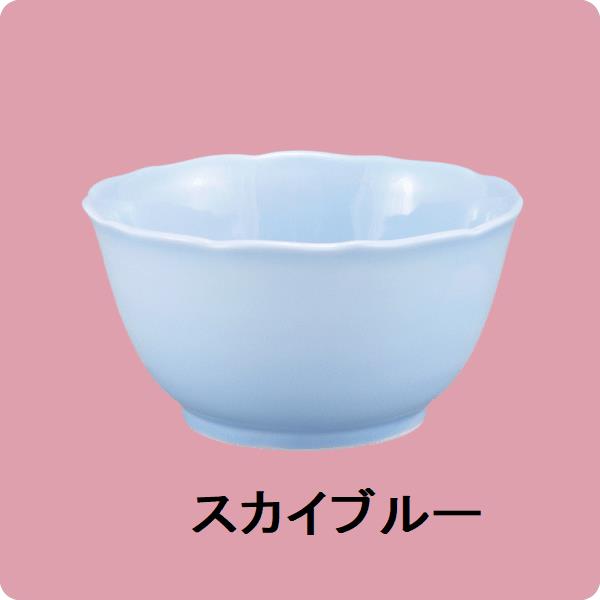 ニSB・50　鏡花11ｃｍ深小鉢（スカイブルー）
