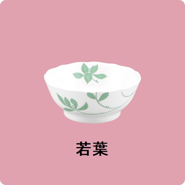 ニ・67　鏡花のぞき（若葉）