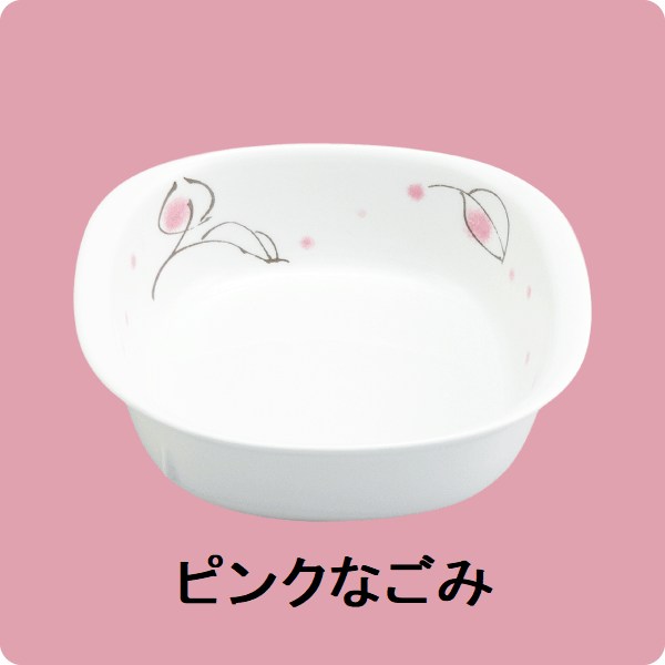【在庫限り】ニ・80　耳付角ボール （ピンクなごみ）