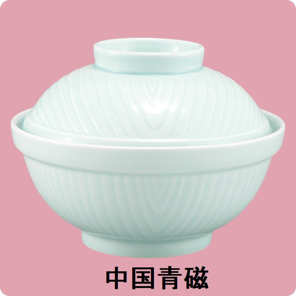 ニ・CS111　かやく丼(蓋)（中国青磁）