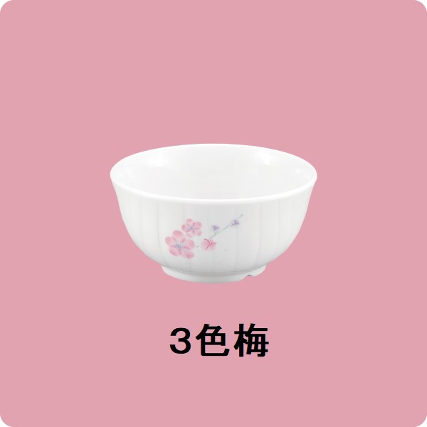 ニ・114　丸珍味入（3色梅）