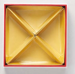 6.5寸樹脂製用 1/8用三角仕切 金