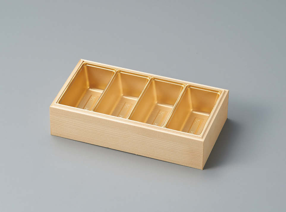 木製7寸長手重 中子(100×50長角) 金