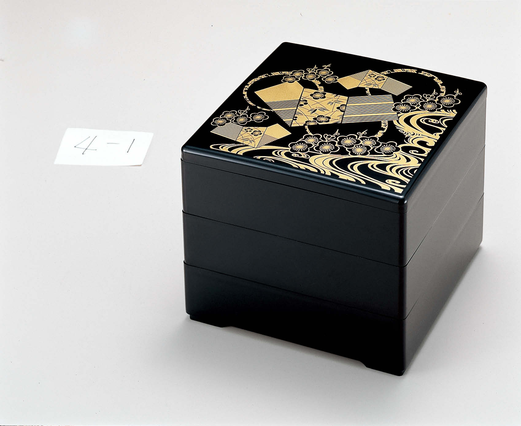 6.5寸重(内黒)黒亀甲 3段
