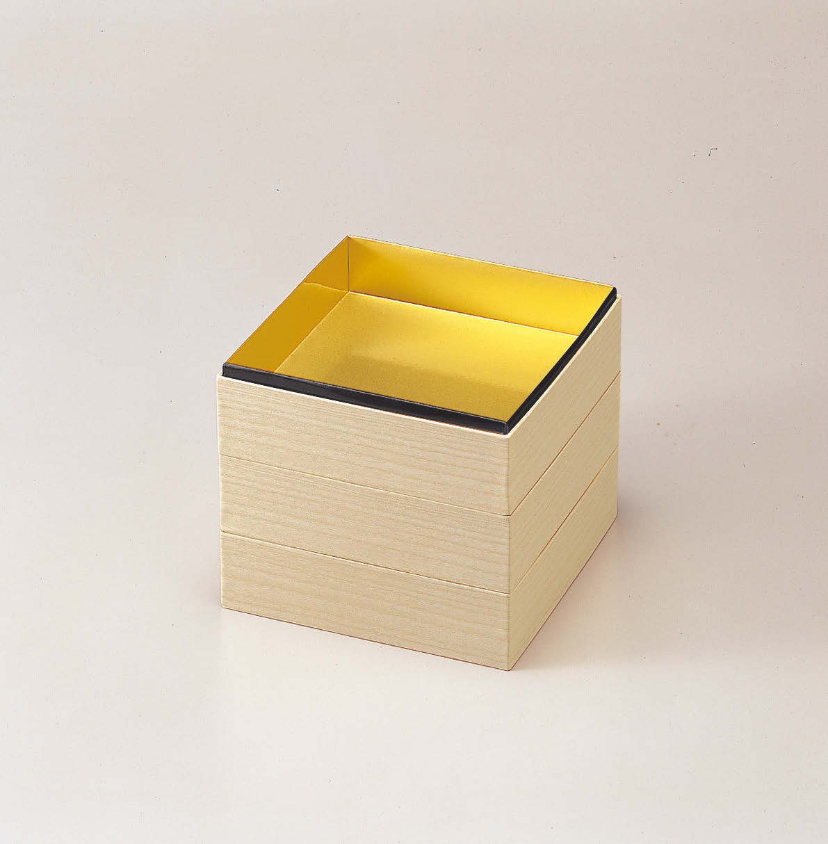 紙 紙重箱 白木調(仕切別売)