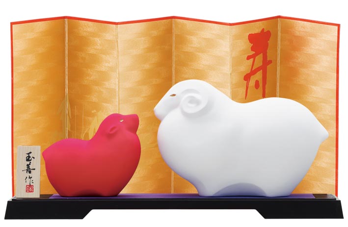 【2027年干支】紅白（大）