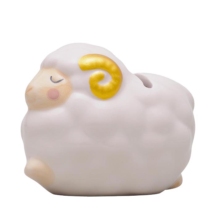 【2027年干支】釉薬貯金箱